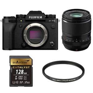 FUJIFILM (フジフイルム) X-T5 ボディ ブラック＋XF23mm F1.4 R LM WR アクセサリーセット メイン
