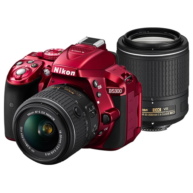Nikon (ニコン) D5300 ダブルズームキット2 レッド
