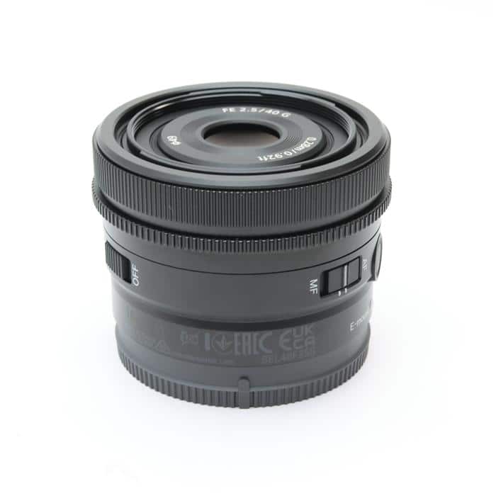 中古)SONY (ソニー) FE 40mm F2.5G SEL40F25G(商品ID 中古)SONY (ソニー) FE 40mm F2.5G SEL40F25G(商品ID
