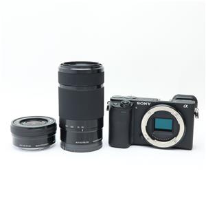 SONY α6400 ダブルズームレンズキット ILCE-6400Y ブラック」の商品 