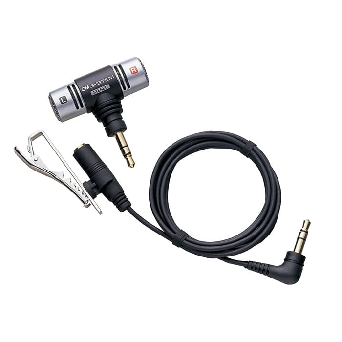 新品)OM SYSTEM(オーエムシステム) ステレオマイクロホン 新品)OM SYSTEM(オーエムシステム) ステレオマイクロホン