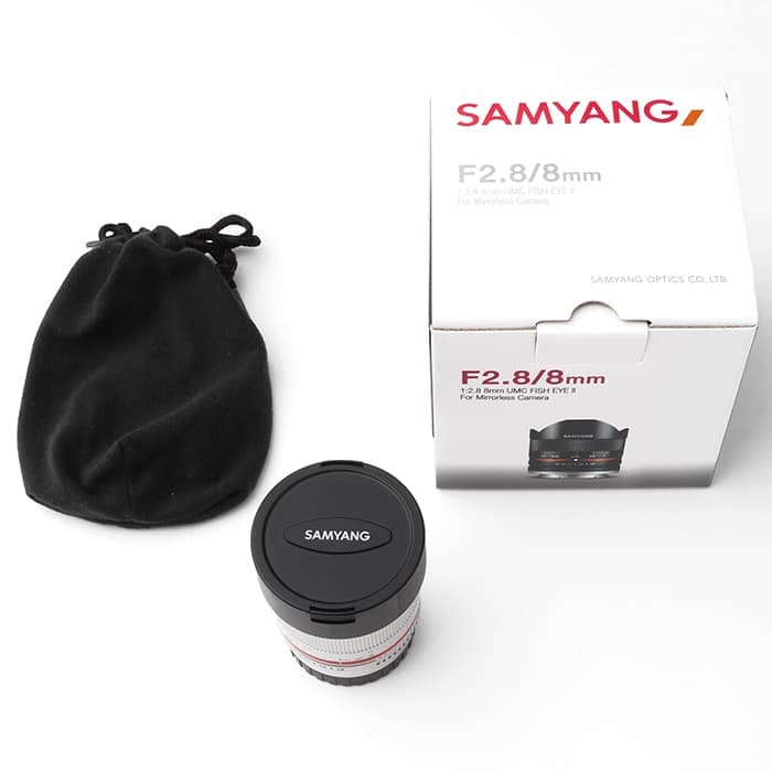 新品)SAMYANG (サムヤン) 8mm F2.8 UMC Fish-eye II (フジフイルムX用
