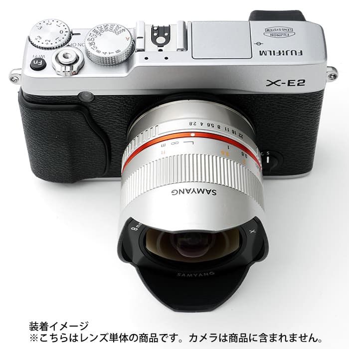 新品)SAMYANG (サムヤン) 8mm F2.8 UMC Fish-eye II (フジフイルムX用
