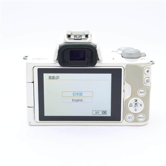 中古)Canon (キヤノン) EOS Kiss M ボディ ホワイト（商品ID
