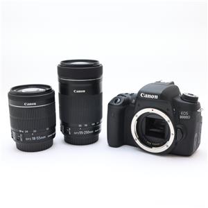 中古)Canon (キヤノン) EOS 8000D ダブルズームキット（商品ID