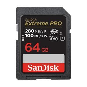 SanDisk (サンディスク) ExtremePRO SDXCカード UHS-II V60 64GB SDSDXEP-064G-JNJIP メイン