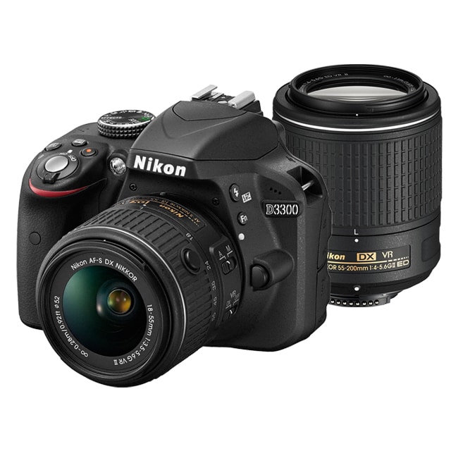 Nikon (ニコン) D3300 ダブルズームキット2 ブラック