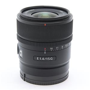 新品)SONY (ソニー) E 15mm F1.4 G SEL15F14G（商品ID：4548736132238