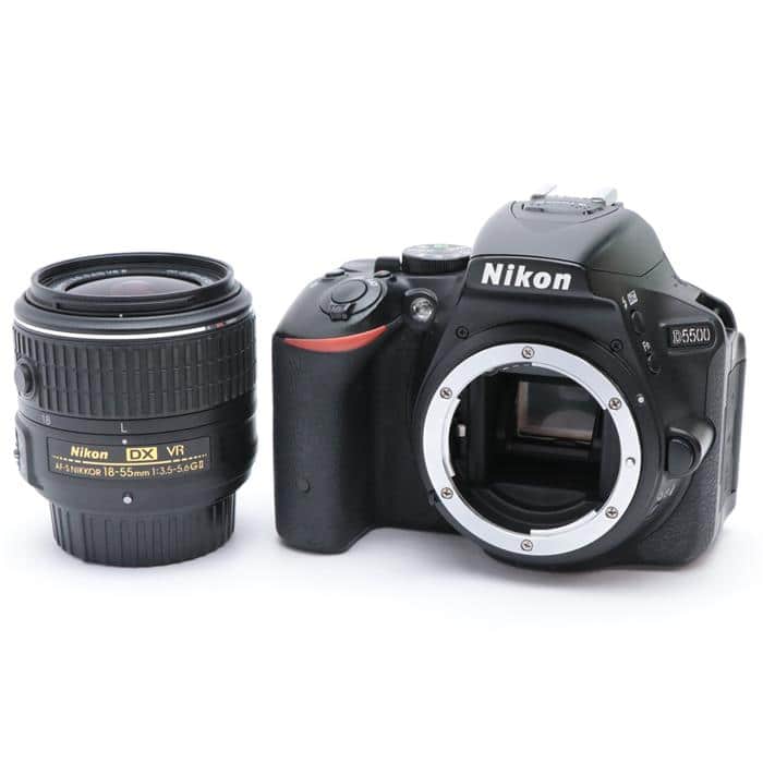 中古)Nikon (ニコン) D5500 18-55 VR II レンズキット ブラック（商品 ...