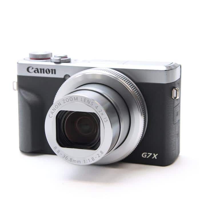 中古)Canon (キヤノン) PowerShot G7X Mark III シルバー（商品ID 