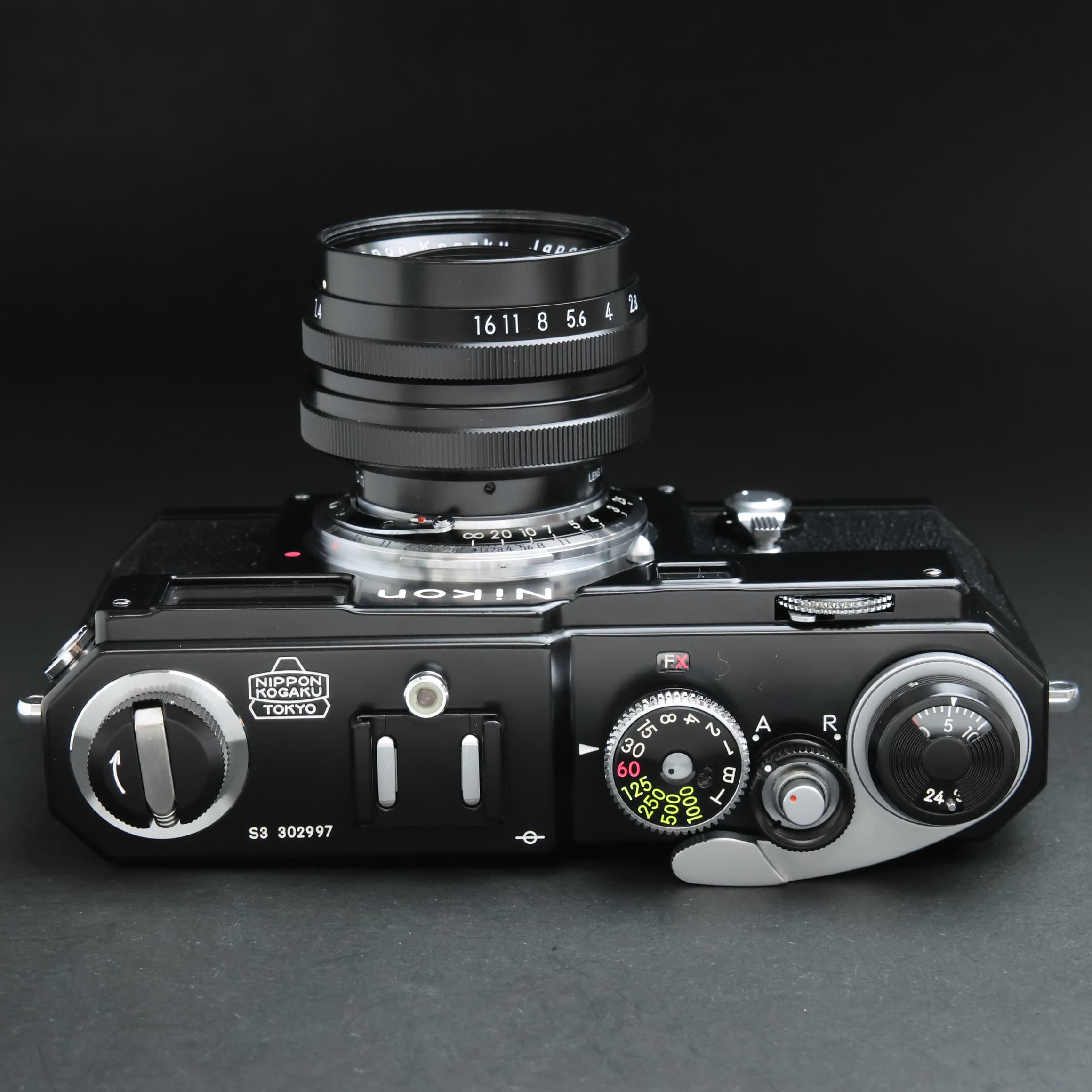 ニコン未使用S3ブラックリミテッドエディション WニッコールS50mmf1.4付 中古)Nikon (ニコン) S3 Limited Edition (50mm F1.4付) ブラック