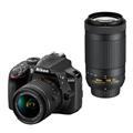 Nikon (ニコン) D3400 ダブルズームキット ブラック