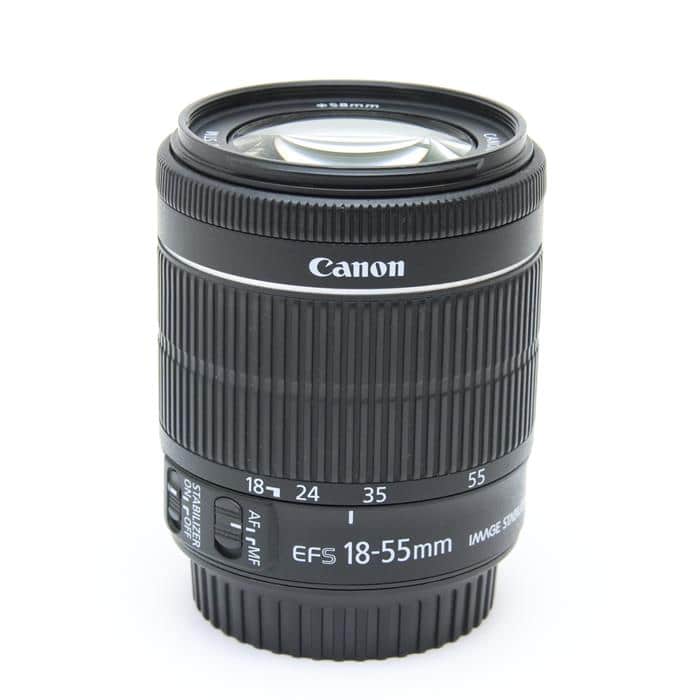 中古)Canon (キヤノン) EF-S18-55mm F3.5-5.6 IS STM（商品ID