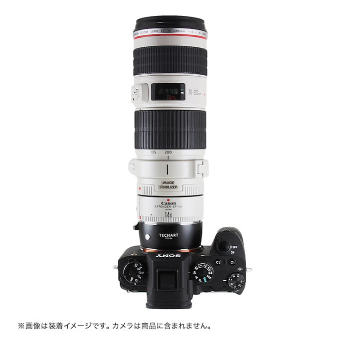 【中古】TECHART テックアート TCS-04 キヤノンEF → ソニーEマウントアダプター 新品)TECHART (テックアート) マウントアダプター キヤノンEFレンズ