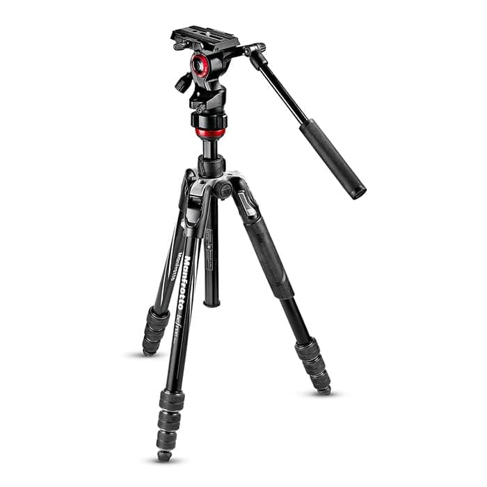 新品)Manfrotto (マンフロット) befree live アルミニウムT三脚ビデオ