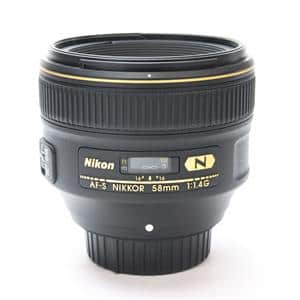 レンズ(単焦点) Nikon AF-S Nikkor 58mm F1.4G カメラレンズ AF-S NIKKOR 58mm f/1.4G NIKKOR（ニッコール