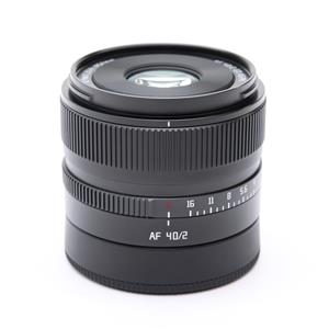 新品)銘匠光学 (めいしょうこうがく) TTArtisan AF 40mm F2（ソニーE用