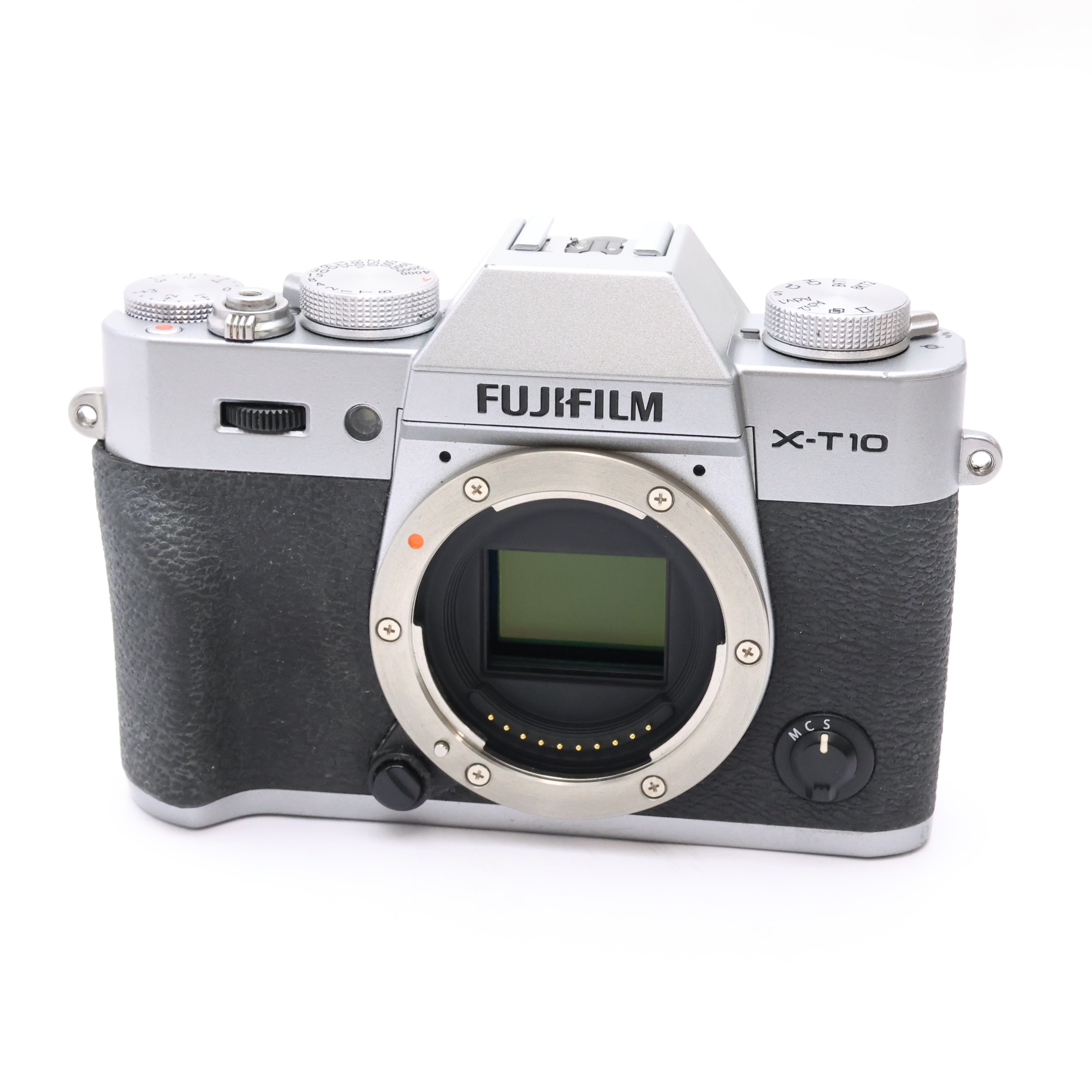 ★MHG-XT10付属★ 富士フイルム FUJIFILM X-T10 ボディ 中古)FUJIFILM (フジフイルム) X-T10 ボディ シルバー（商品ID