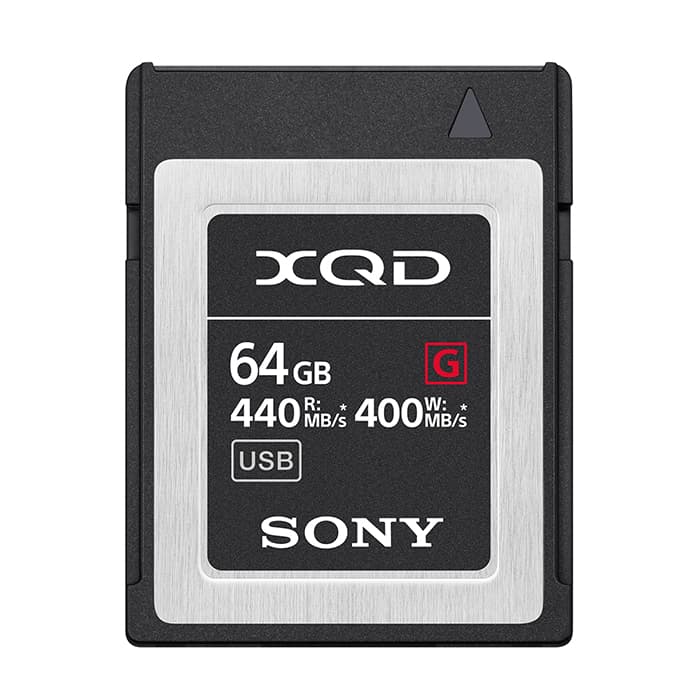 xqdカード　sony 64gb