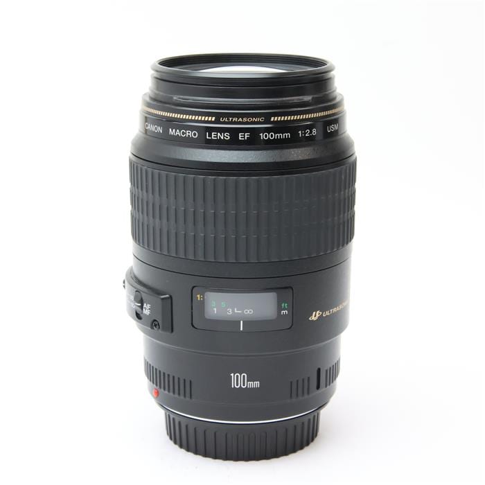【展示品未使用】Canon EF100F2.8マクロUSM 中古)Canon (キヤノン) EF100mm F2.8 マクロ USM（商品ID