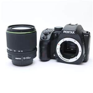 美品 PENTAX K-70 18-135レンズキット(予備電池、リモコン付) PENTAX (ペンタックス) K-70 18-135WR レンズキット ブラック」の商品