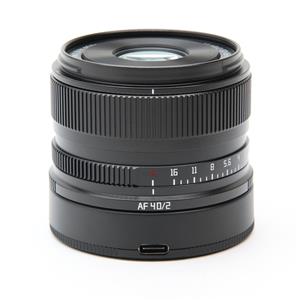 新品)銘匠光学 (めいしょうこうがく) TTArtisan AF 40mm F2（ライカSL