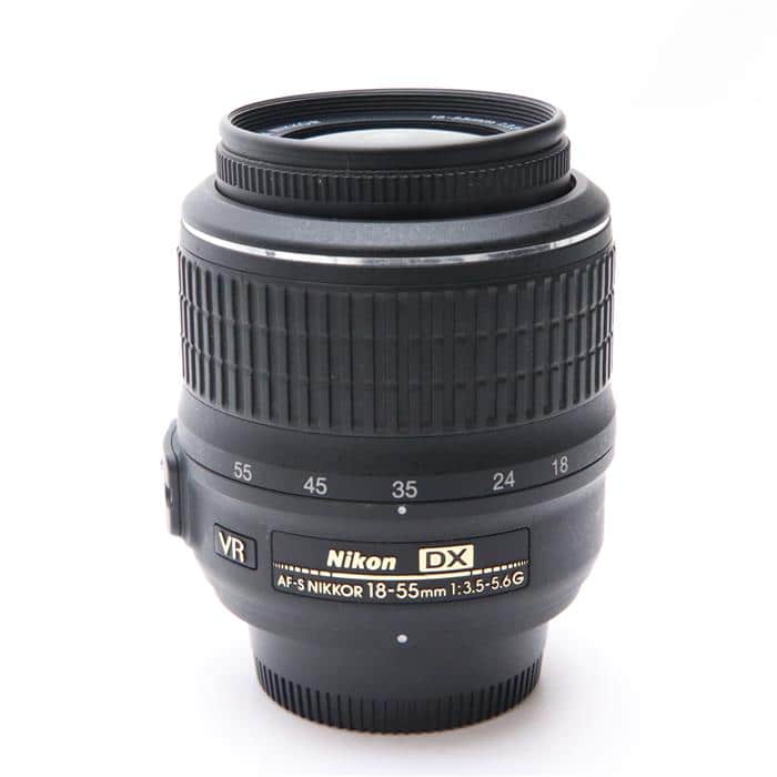 中古)Nikon (ニコン) AF-S DX NIKKOR 18-55mm F3.5-5.6 G VR（商品ID 