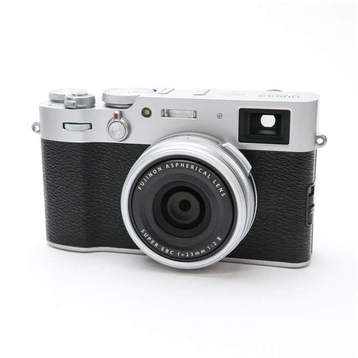 中古)FUJIFILM (フジフイルム) X100V シルバー（商品ID：3717020444567 