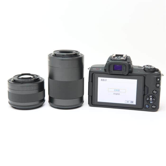 Canon EOS Kiss III 一眼レフダブルズームレンズセット 中古 中古美品