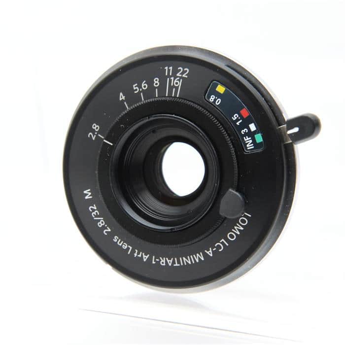 レンズ(単焦点) Lomography LC-A Minitar-1 32mm f2.8 レンズ(単焦点) LOMO LC-A MINITAR-1 Art 32mm F2.8 BK Lomo LC-A