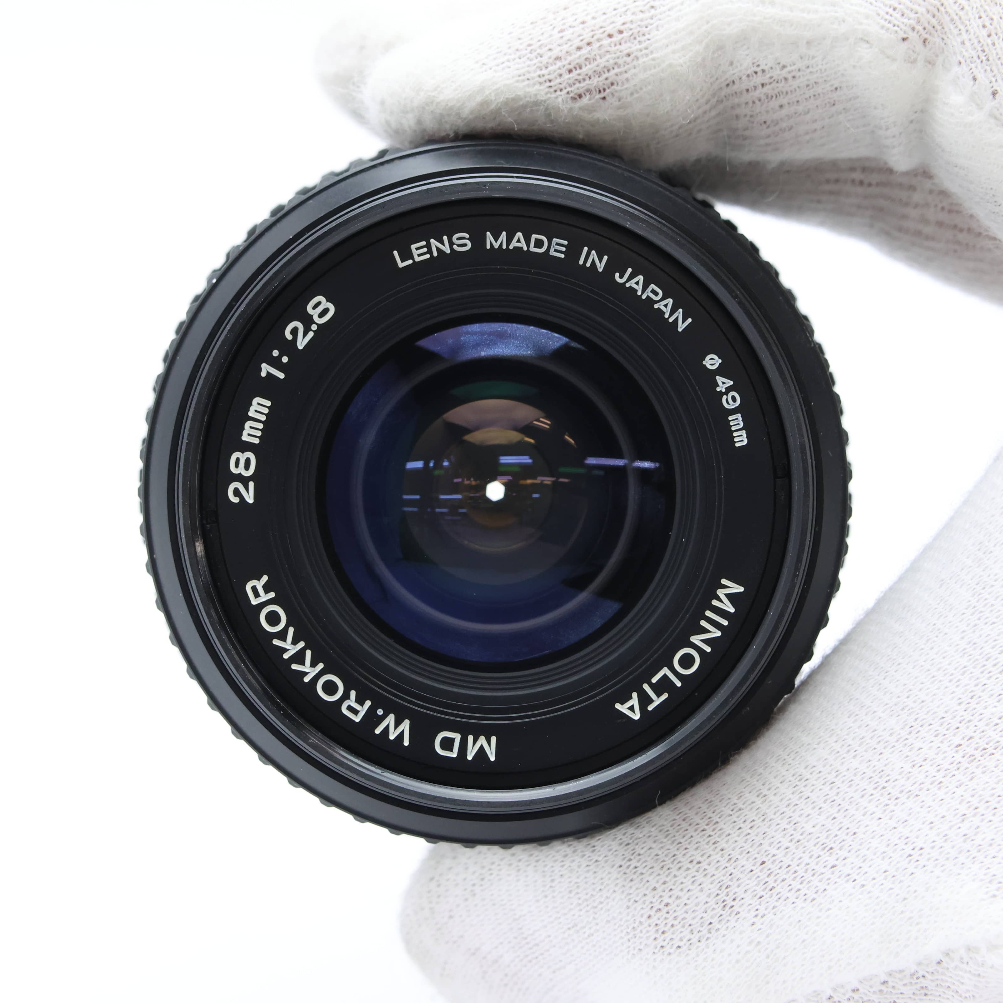 ★美品★MINOLTA ミノルタ MD 28mm F2.8 SR/MDマウント 中古)MINOLTA (ミノルタ) MD 28mm F2.8 ※MD ROKKOR 表記（商品ID