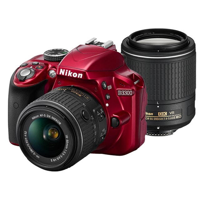 Nikon (ニコン) D3300 ダブルズームキット2 レッド