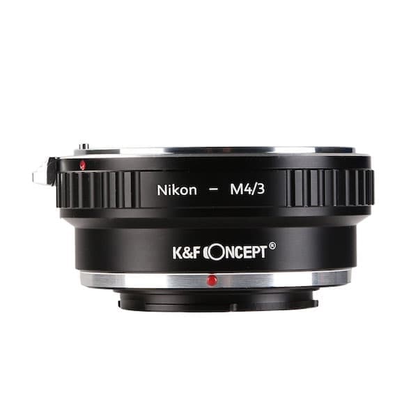 K&F Concept (ケーアンドエフ・コンセプト) マウントアダプター ニコンFレンズ/マイクロフォーサーズボディ用  KF-NFM43