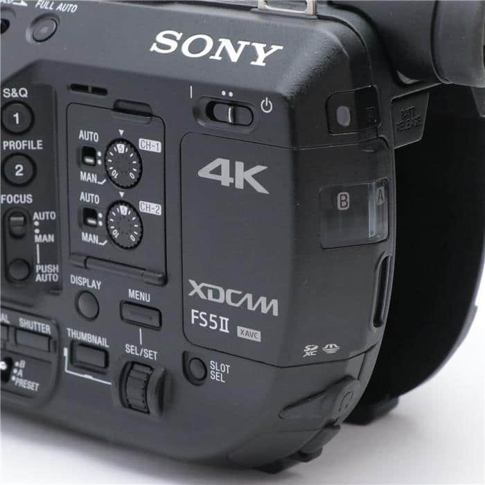 SONY シネマカメラPXW-FS5II ボディ FS5 Handheld Camcorder - 4K HDR - Sony Pro