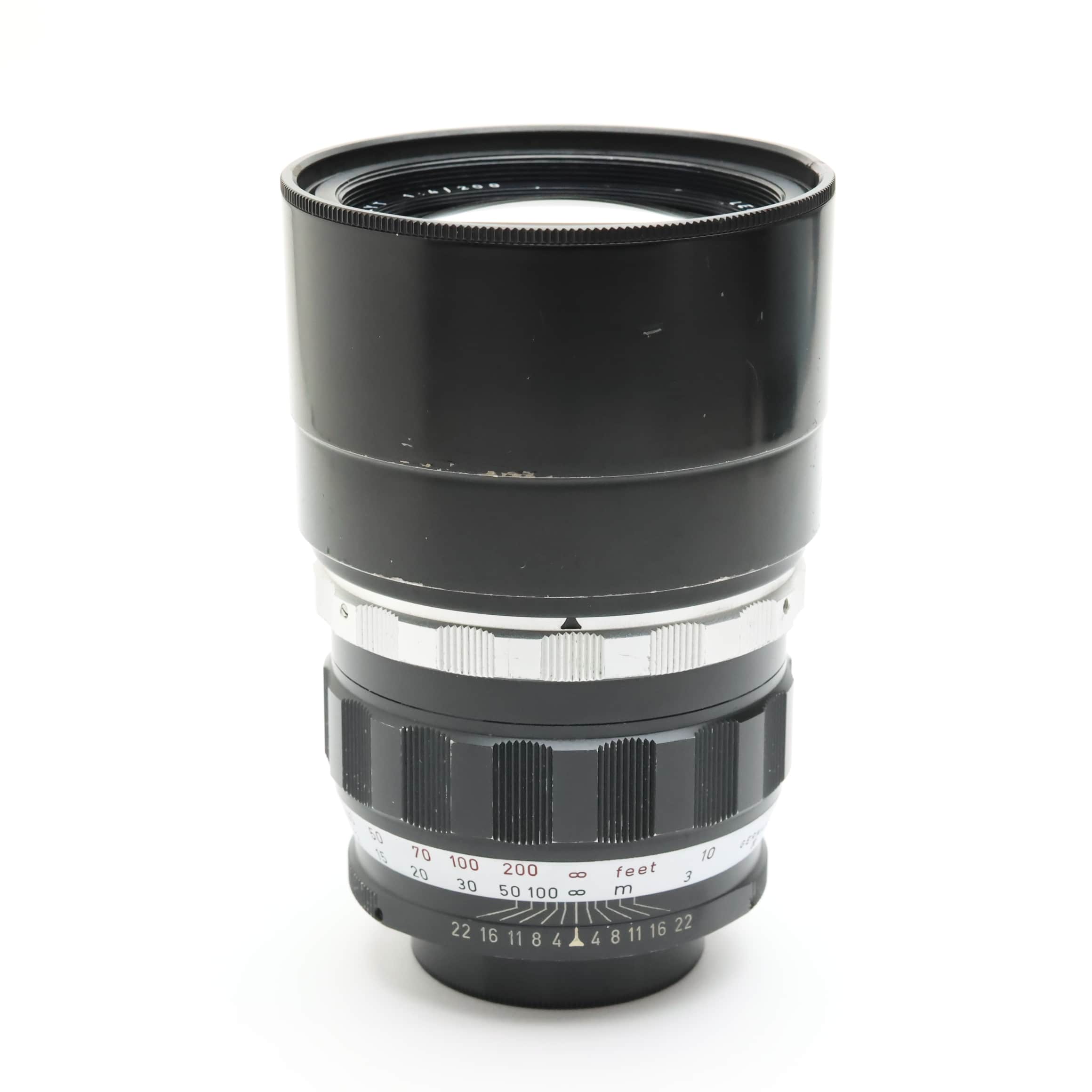 中古)Leica (ライカ) テリート L200mm F4 フード組込(ビゾフレックス用