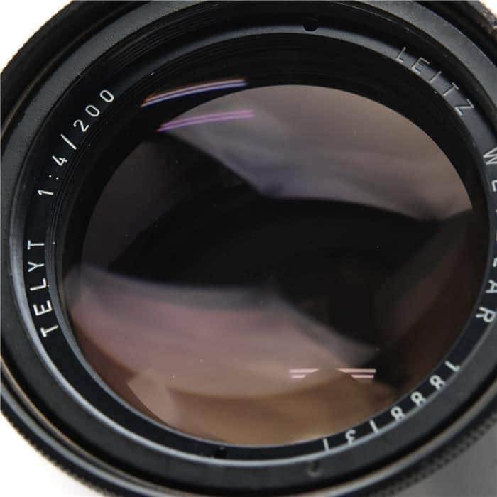 中古)Leica (ライカ) テリート L200mm F4 フード組込(ビゾフレックス用