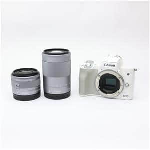 Canon EOS Kiss M ホワイト ダブルズームキット – ねりま中古