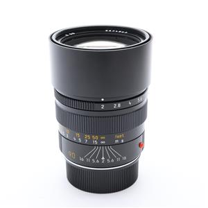 Leica ズミクロン M 90mm F2 Ver.4 ブラック E55 Leica (ライカ) ズミクロン M90mm F2 E55 フード組込 ブラッククローム