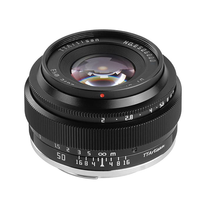 新品)銘匠光学 (めいしょうこうがく) TTArtisan 50mm F2 (フジフイルム