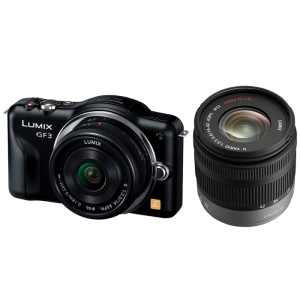 Panasonic (パナソニック) LUMIX DMC-GF3W ダブルレンズキット ブラック