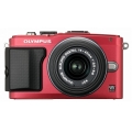 OLYMPUS (オリンパス) PEN Lite E-PL6 レンズキット レッド