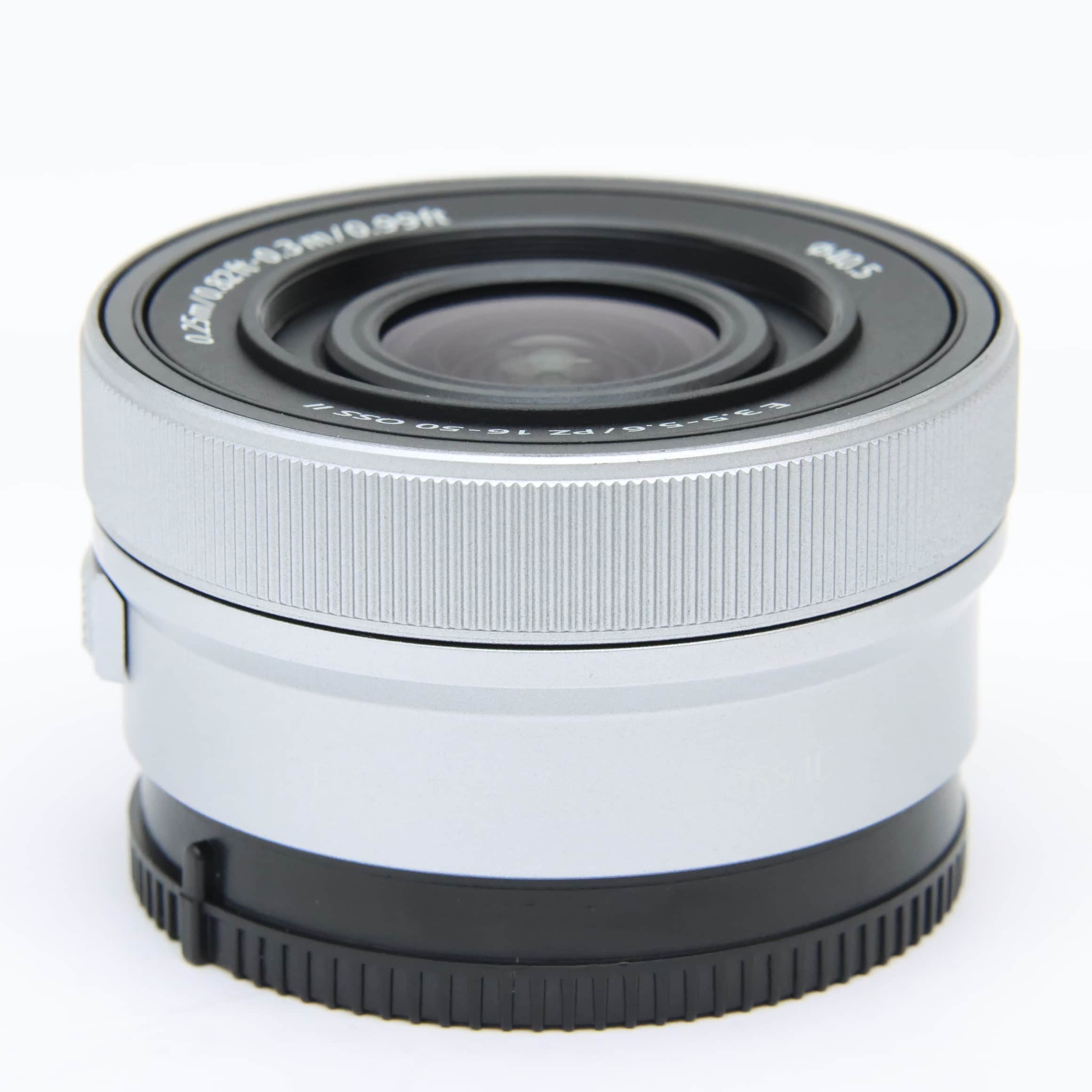 中古)SONY (ソニー) E PZ 16-50mm F3.5-5.6 OSS II SELP16502 シルバー