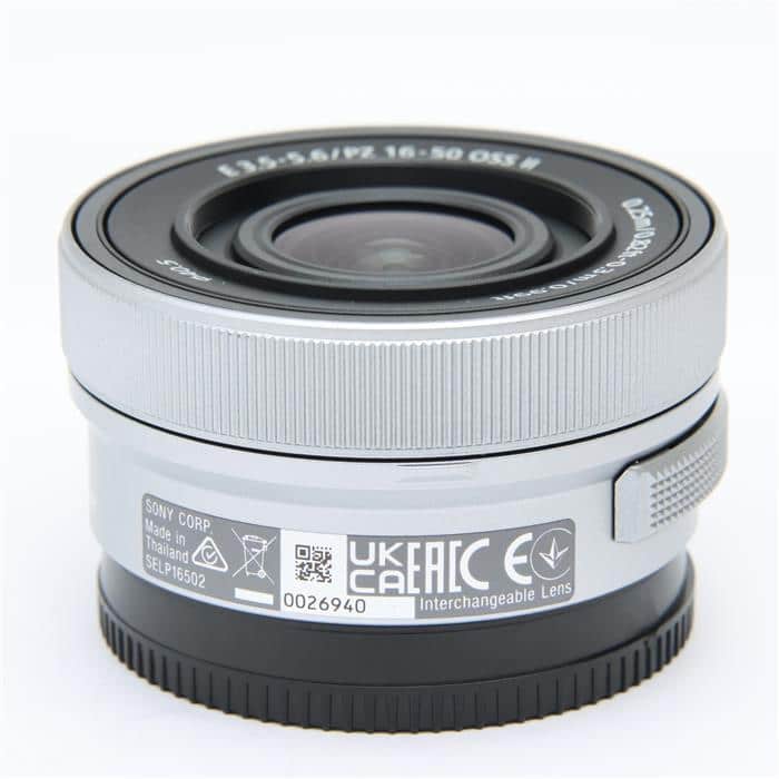 中古)SONY (ソニー) E PZ 16-50mm F3.5-5.6 OSS II SELP16502 シルバー