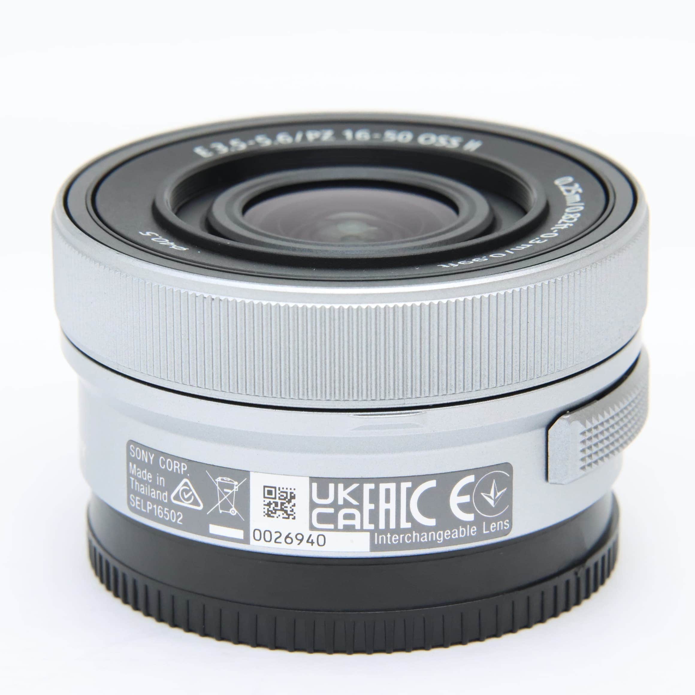 中古)SONY (ソニー) E PZ 16-50mm F3.5-5.6 OSS II SELP16502 シルバー 