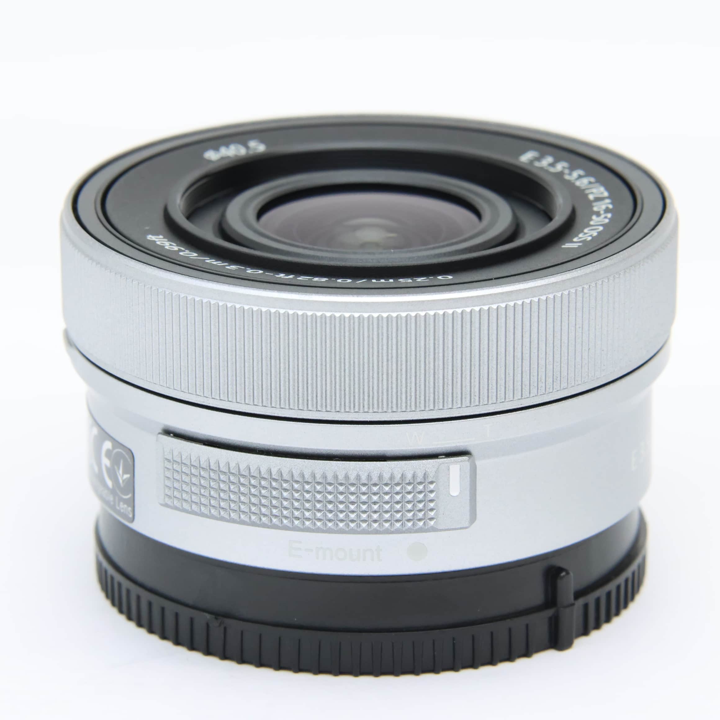 【値下げ中！】SONY SELP1650 グレー #00020 Sony パワーズームレンズ SELP1650 16～50mm シルバー