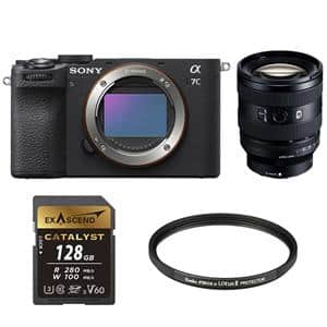 SONY (ソニー) α7C II ボディ ブラック＋FE 20-70mm F4 G アクセサリーセット メイン