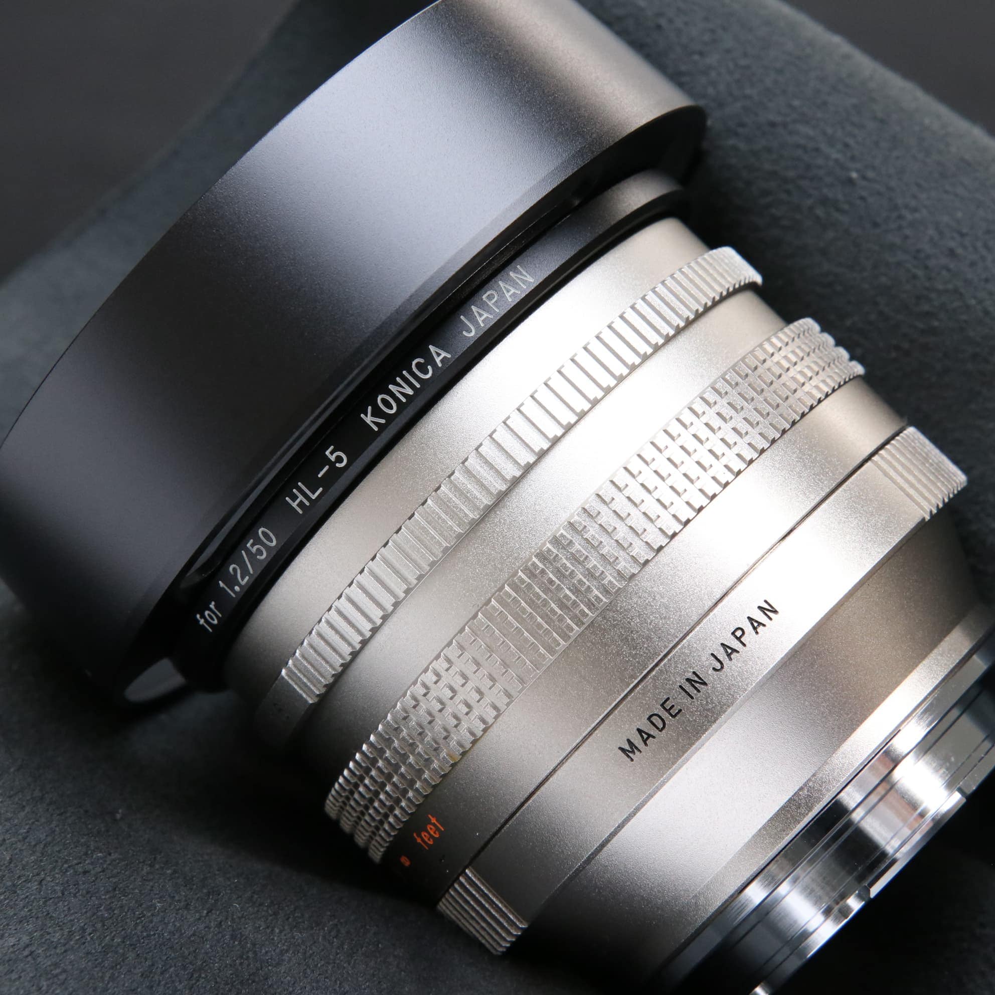 中古)Konica (コニカ) HEXAR RF Limited + M-HEXANON 50mm F1.2 セット
