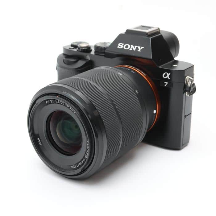 Sony α7s +純正24/70mmズームレンズ+バッテリー革製カバー説明書