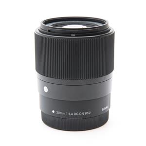 新品)SIGMA (シグマ) Contemporary 30mm F1.4 DC DN (EOS M用)（商品ID