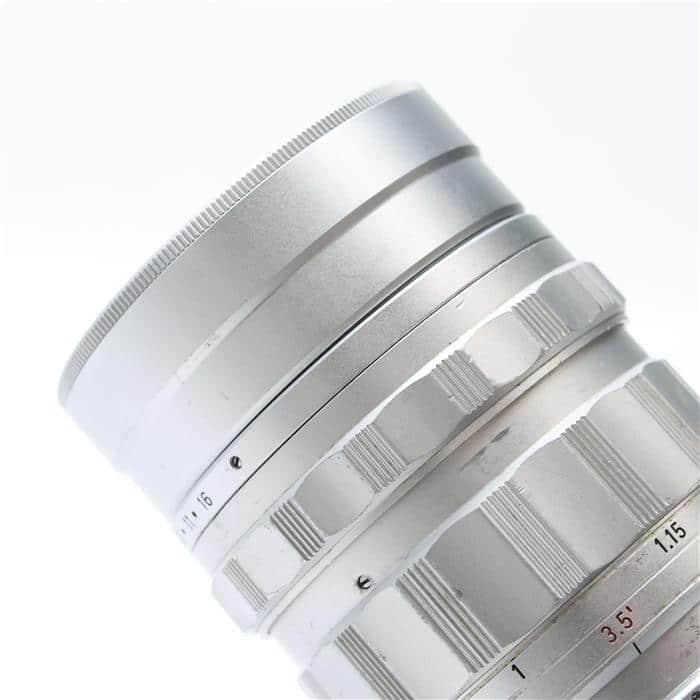 中古)Leica (ライカ) ズミクロン L90mm F2 レンズフード組込 シルバー